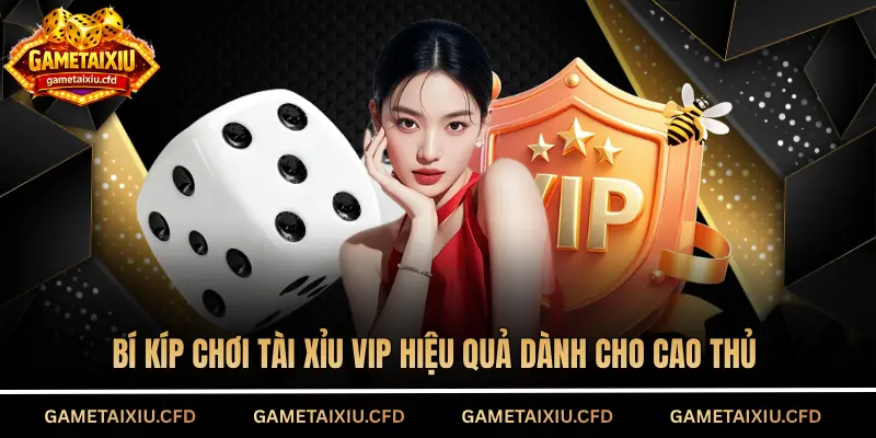 Bí kíp chơi tài xỉu VIP hiệu quả dành cho cao thủ